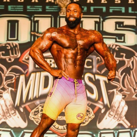 Donald Brumfield Jr is a fitness lover.